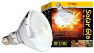 Solar Glo 125W UvaUvb Varme & Sollys E27 Exoterra Solar Glo 125W UvaUvb Varme & Sollys E27 Exoterra